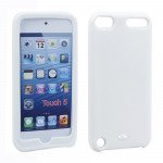 Wholesale iPod Touch 5 Silicone Skin Case (White)